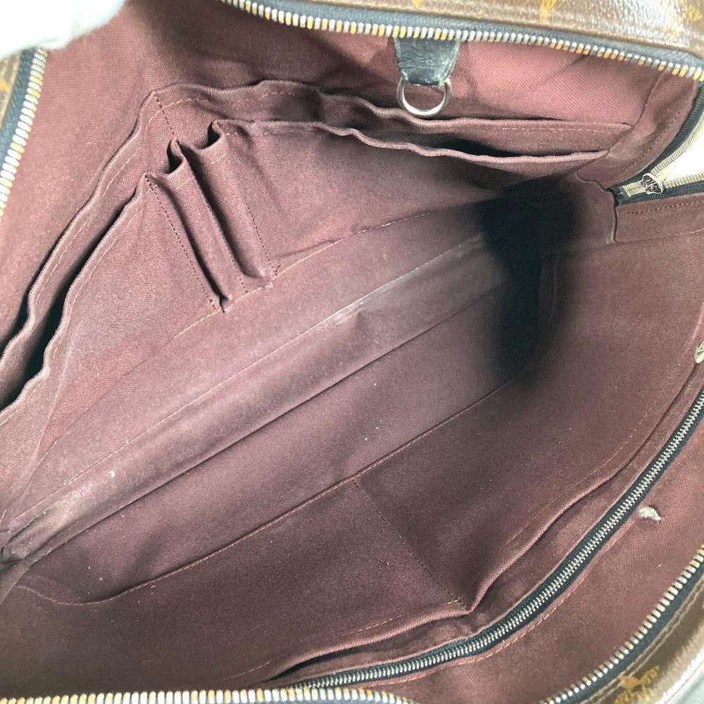 Louis Vuitton M40225 MonogramMacassar Porto Document-Voyage PDV Hand Bag