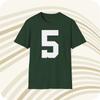 Paul Hornung #5 Green Bay Packers Jersey T-Shirt - Front & Back Print
