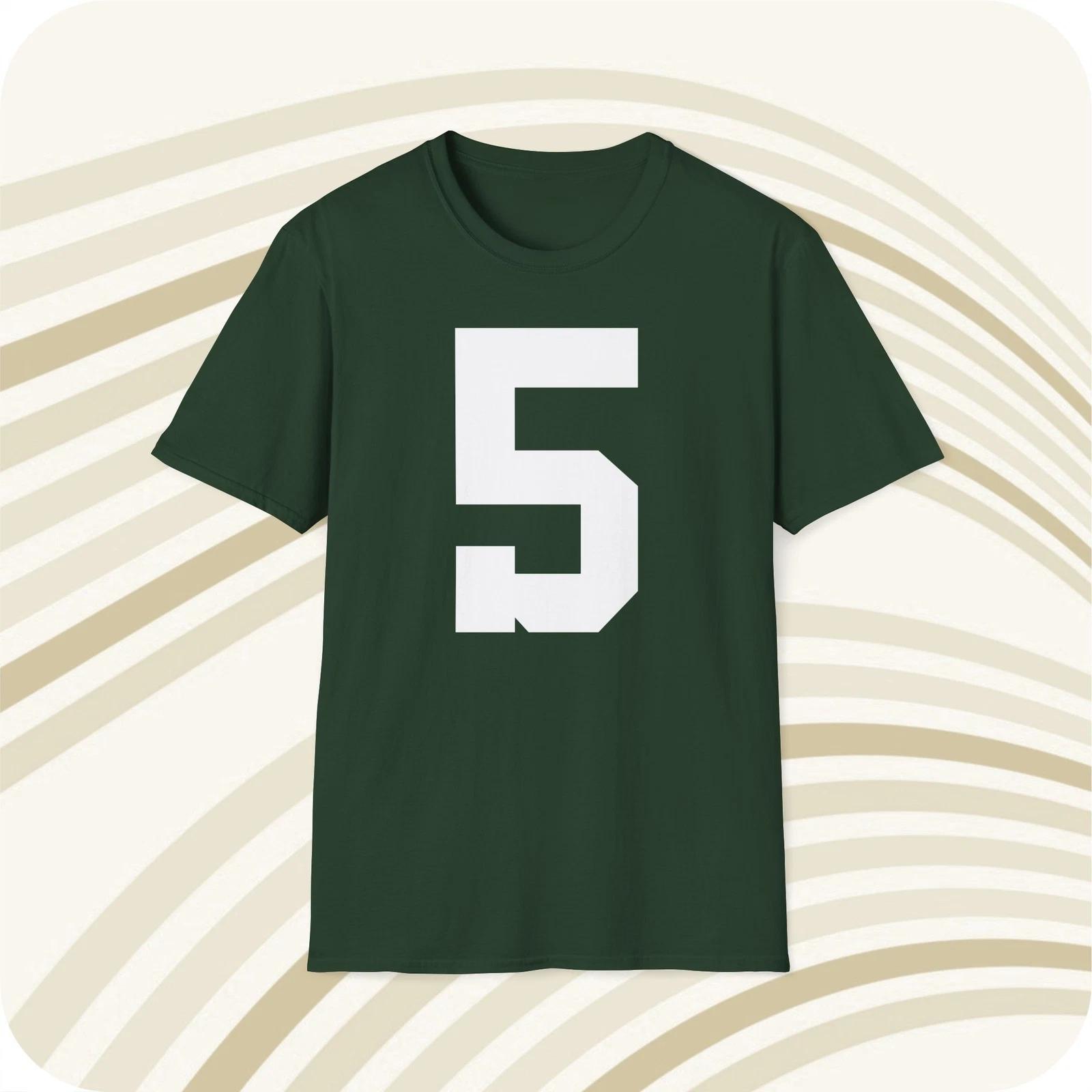

Paul Hornung #5 Green Bay Packers Jersey T shirt - Front & Back Print S