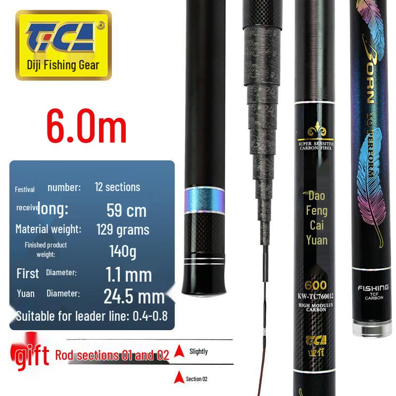 Dega Blade Rainbow II Stream Fishing Rod