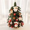 Red White Christmas Hanging Decoration DIY Deer Snowflake Stocking Drop Ornament Accessories Gingerbread Man