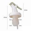 4pcs Set Olive Oil Sprayer Liquor Oil Dispenser ABS Lock Wine Pourer Flip Top Drink Wine Stopper Leak-proof Nozzle Kitchen Tools