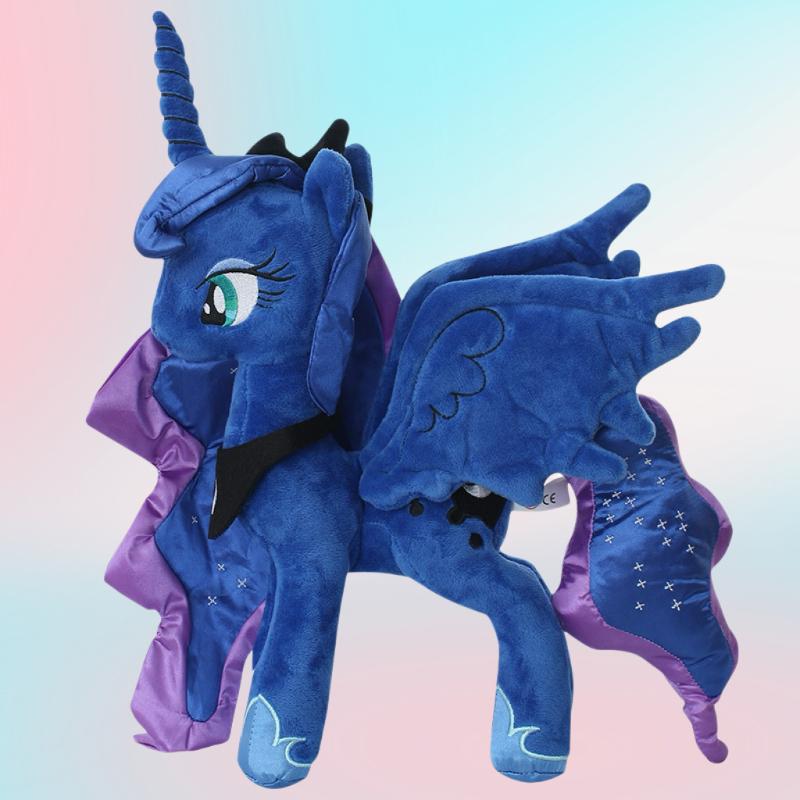 35cm Ny Kawaii My Little Pony Anime Plyschleksaker Enhörningsdocka Ponny gosedjur Biqi Space Princess Nightmare Yuesui Födelsedagspresent