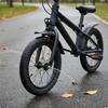 2 Peças Guarda-Água para Bicicleta Design Alargado Conjunto de Para-lamas Dianteiro Traseiro Fácil de Instalar Bicicleta Infantil