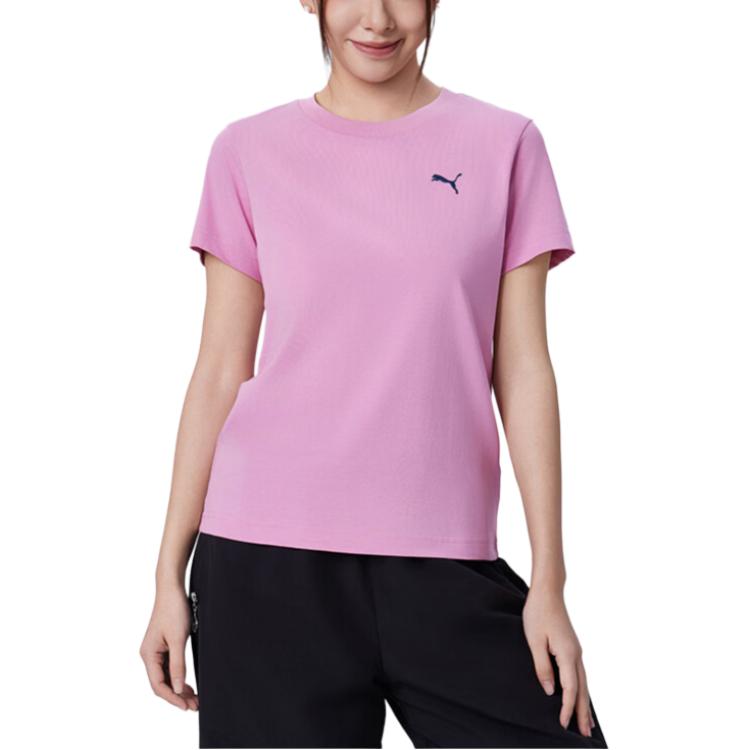 Puma Graphic Ss Coolcell Sports Crew Neck Short Sleeve T-Shirt Women Tops 695444-74