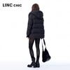 Jin Yujie Women's Puffer Mid-Length 90% Duck Down Jacket