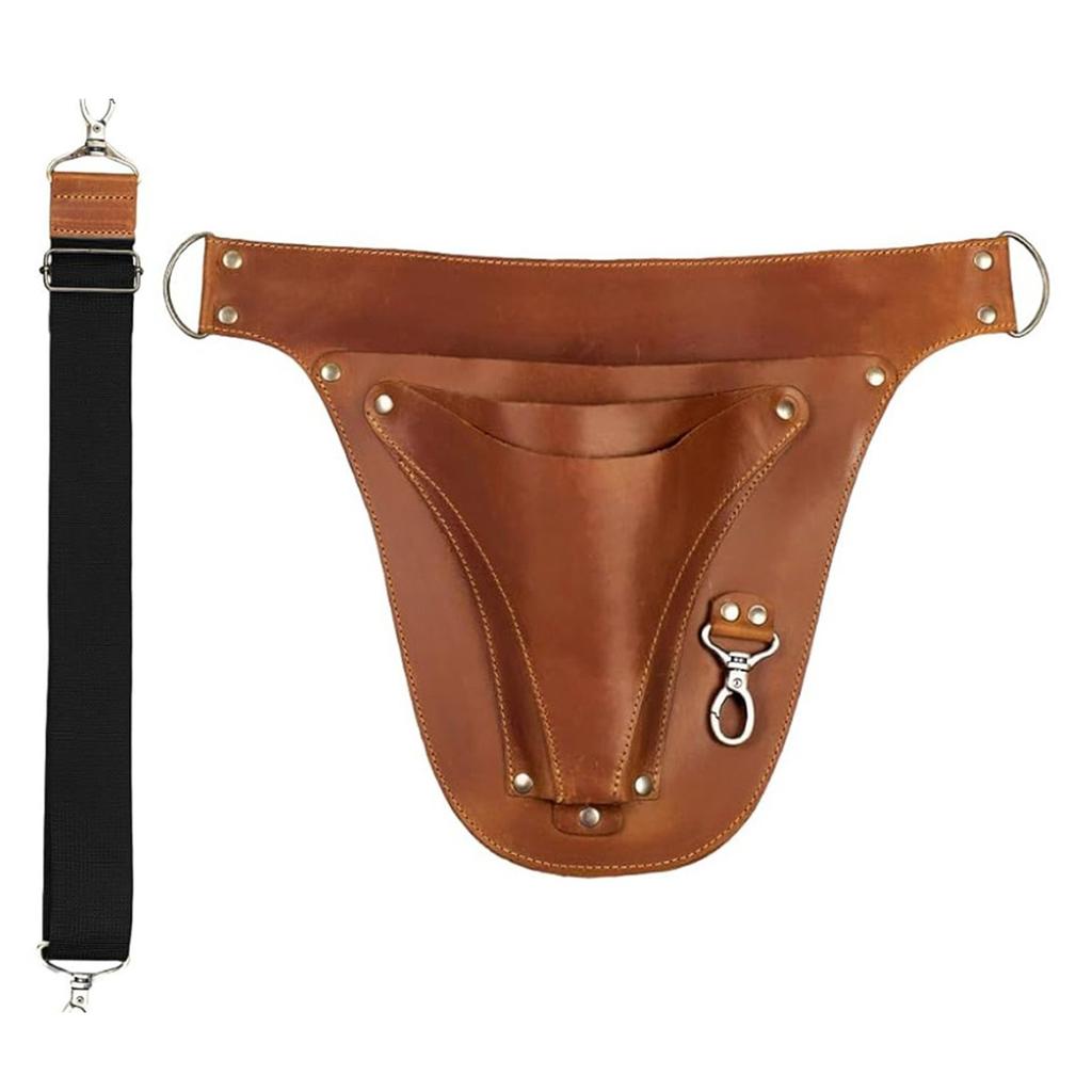 Leather Florist Tool Belt Bag for Gardening Farmer Tool Holsters Pouch Small Carpenter Electrician Organizer Bag
