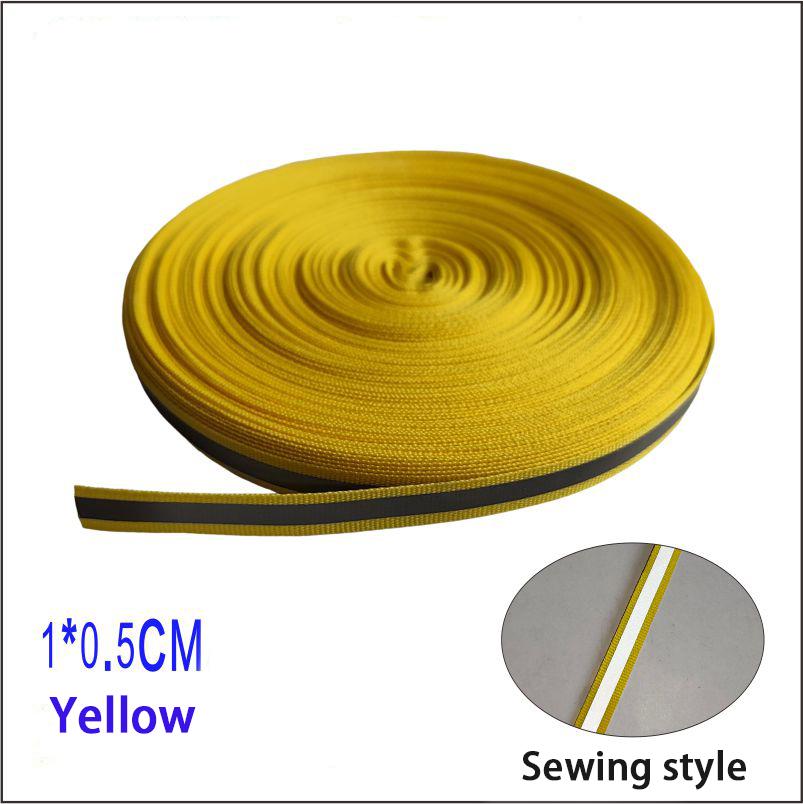 

Width 0.5CM Length 50Meter Reflective Warning Tape Traffic&sanitation Reflective Cloth Strip High Brightness Reflective DIY Tape