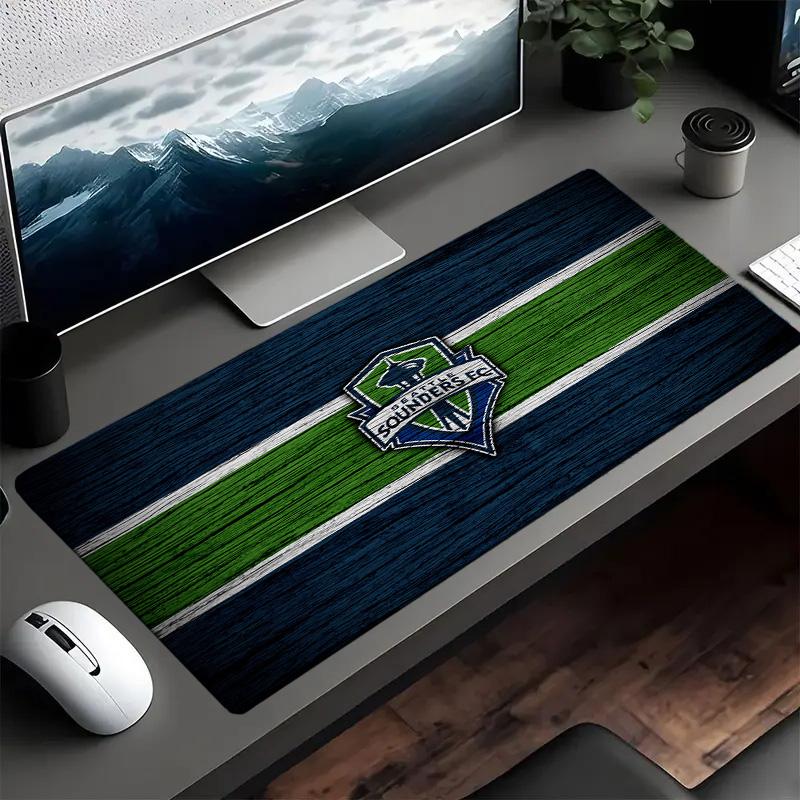 Sounders Fc Crest Mouse pad Mouse pad, Gaming Mouse Pad, keyboard pad, Desk Decor for computer notebook Fan Gift Birthday Gift