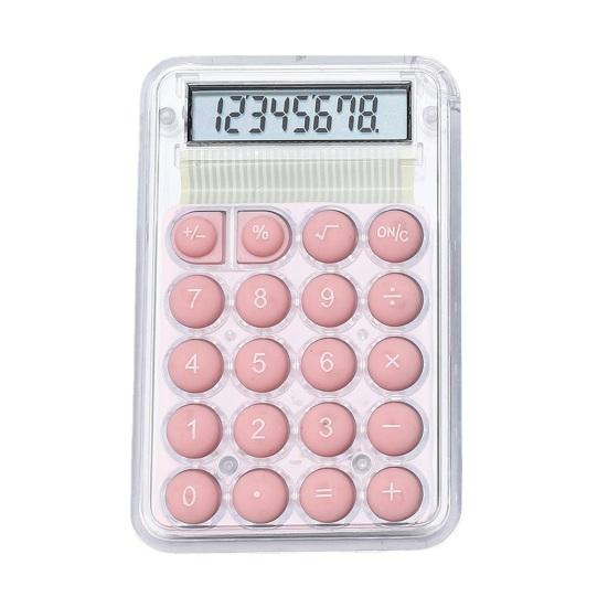Calculadora Digital Excelente Pantalla de 8 Dígitos Fácil de Llevar Calculadora de Bolsillo Estudiantes Pruebas de Matemáticas Mini Calculadora Digital Calculadora Electrónica