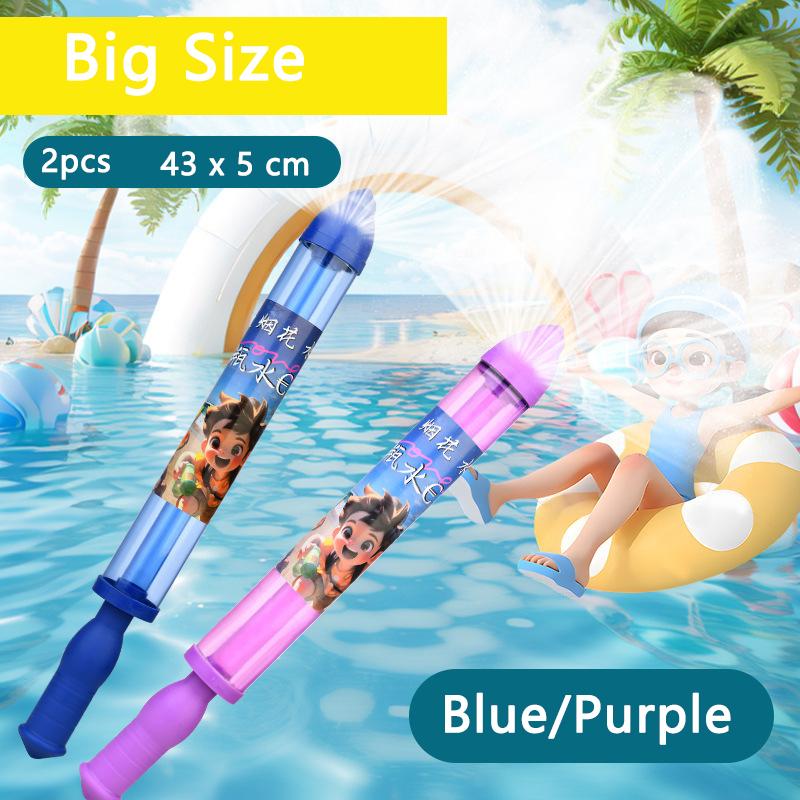 Fireworks Spray Water Gun Kids Toys Outdoor Splash Games Swimming Beach Interactive Pool Lawn Squirt Water Gun Summer Spray Toys