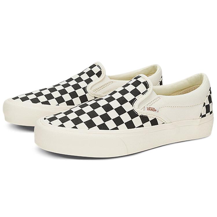 New Slip On Vans VR3 'Black Marshmallow Checkerboard' VN0007NC1KP