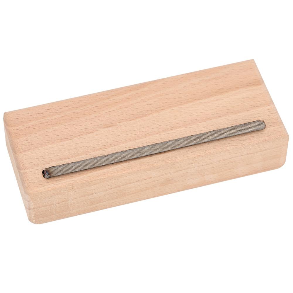 Wood Guitar Fret File 45 Degrees Guitar Repair Tool Luthier Maintenance Tool  For Guitar