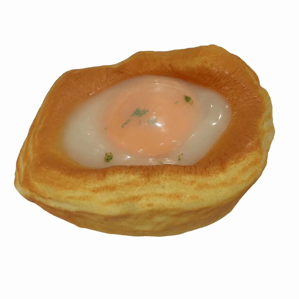 Anxiety Relief Fried Egg Toast Squishy Toy Creative Simulation Food Pinch Children s Gifts Style C