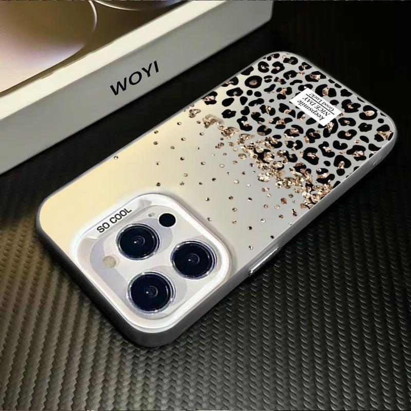

Golden Dot and Leopard Print Design Phone Case For Samsung Galaxy S26 ULTRA S25 S24 S23 S22 S21 PLUS FE A56 A55 A54 A53 Cover Galaxy S22 5G