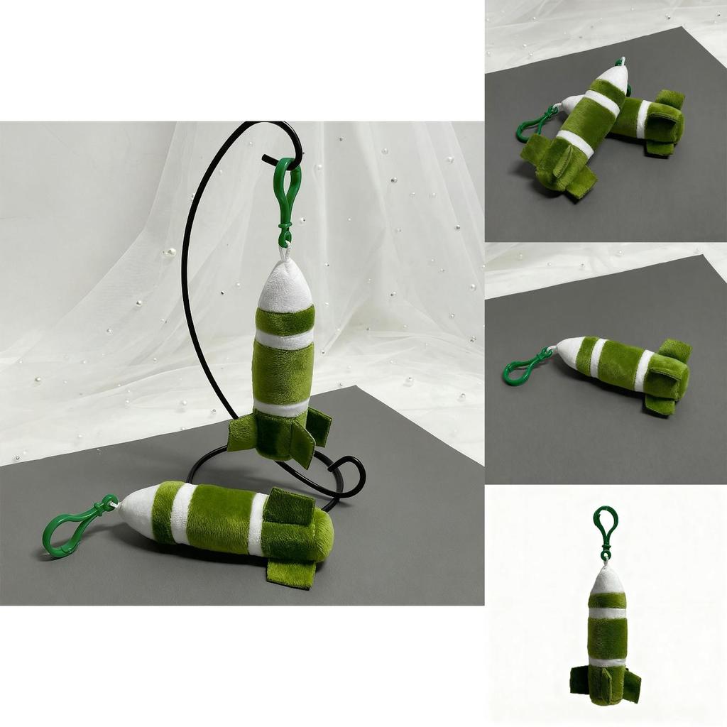 Kids Plush Missile Plush Toy With Pp Cotton Filling For Gift And Collecting