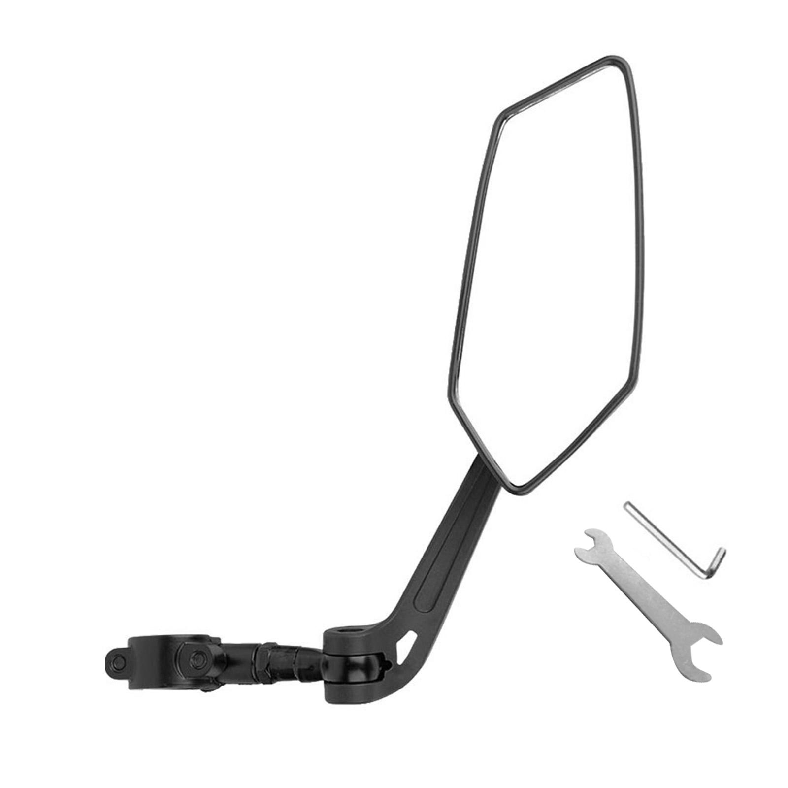 

Long Handle Bicycles Mirror Suit Bicycles Rearview Mirror Wide Ranges Back Sight with Full Ranges Visibility Reflective left