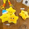 Graduation Gifts Plush Star Keychain Cute Wishing Star Pendant Charms Bag Hanging  Friendship