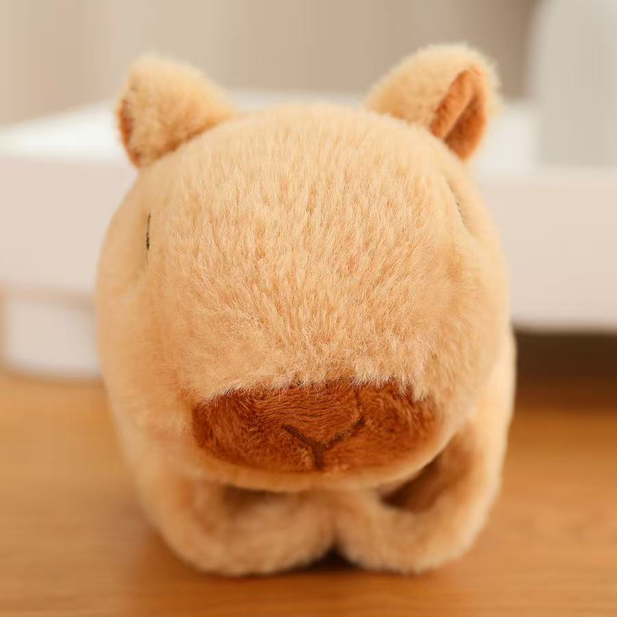 20cm Simulation New Capibala Wristband Stuffed Plush Toy Cartoon Anime Cute Pillow Cushion Children's Birthday Gift Fun Doll