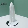 Veiled Goddess Sculpture 3D Printed Sculpture, Mysterious Female Figurine with Robe, Dark Gothic Anti-break Decor Ornament Home Statue for Desk