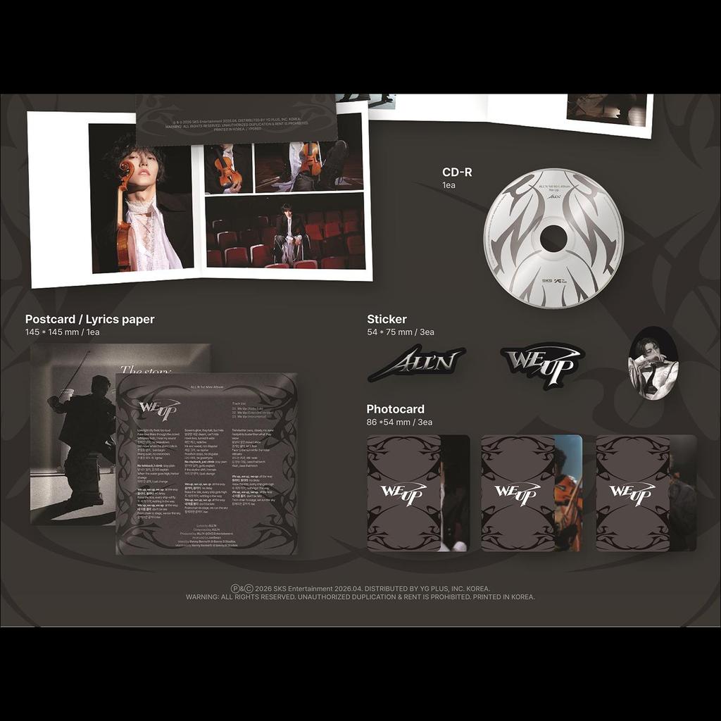 [Pre-order] ALL’N [We Up] 1st Mini Album + Free Gift