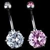 Frauen Mode Nabel Bauchnabel Barbell Ring Körper Piercing Schmuck