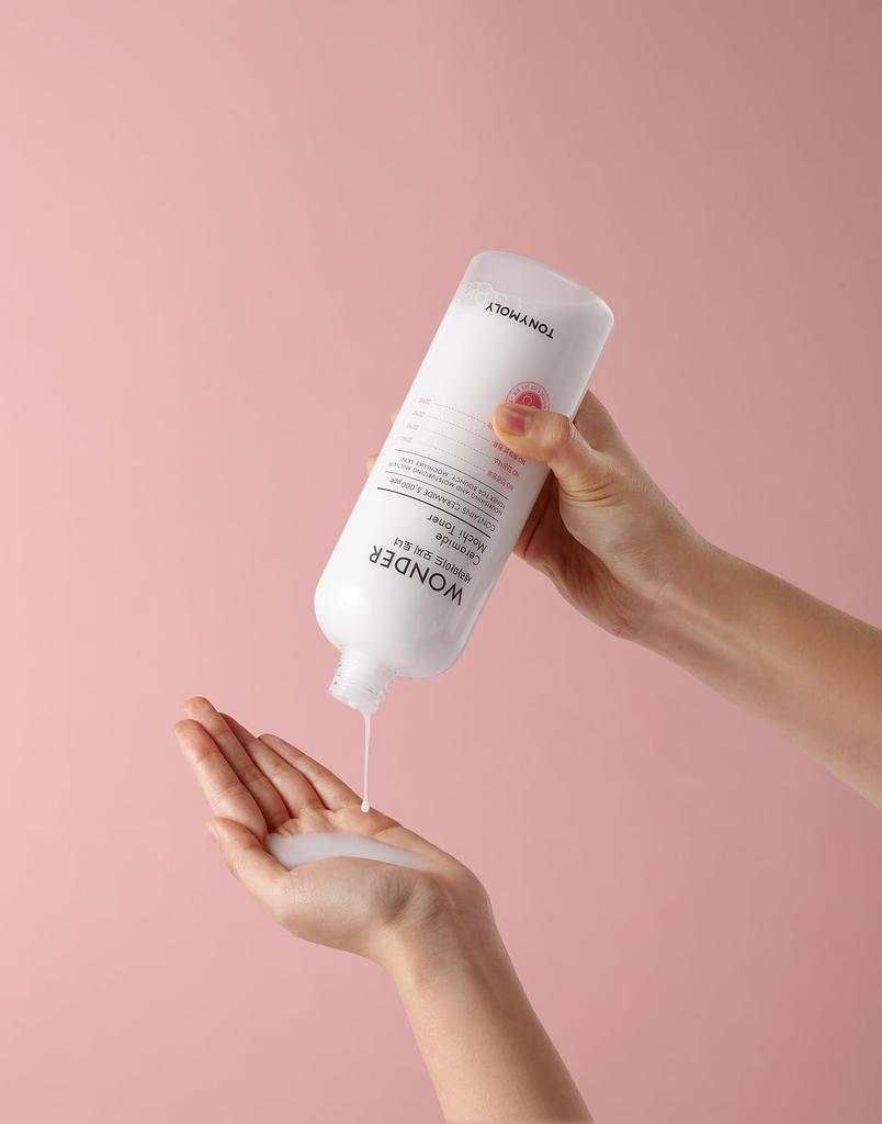 Tony Moly Mochi Large Korean Hyaluronic Sensitive 500ml Toner, Capacity, Cosmetics, Ceramide, Acid, Wipe-off Toner, Moisturizing, Skin, Korea,