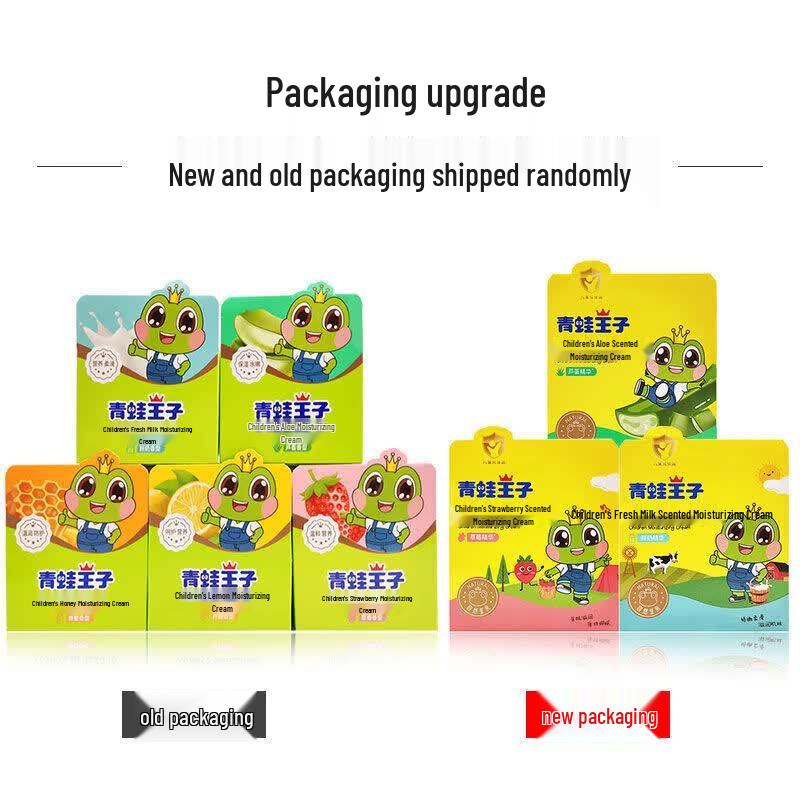 Frog Prince Kids Honey Moisturizing Cream & Toothbrush Set