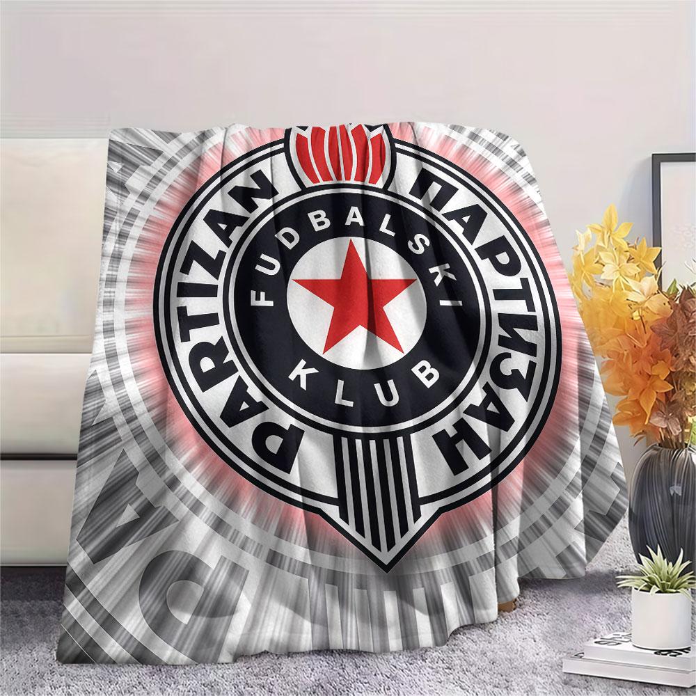 Partizan KK FlAannel Blanket, High quality Comfortable for All Seasons, Home Decor, Warmth and Comfort