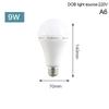 7W/9W/12W/15W Rechargeable Led Light Bulb Handheld Energy-Saving Light Bulb Household Power Failure Emergency Light Bulb