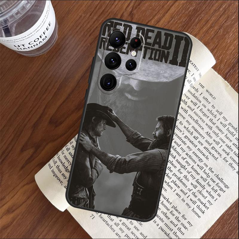 

Чехол для телефона Red Dead Redemption 2 для Samsung Galaxy S25 S24 S23 S22 S21 Ultra S9 S10 S20 Plus FE Funda Cover Shell Galaxy S25