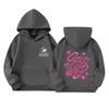 Kids Long Sleeve Pullover Hoodie with Letter Print and Pocket