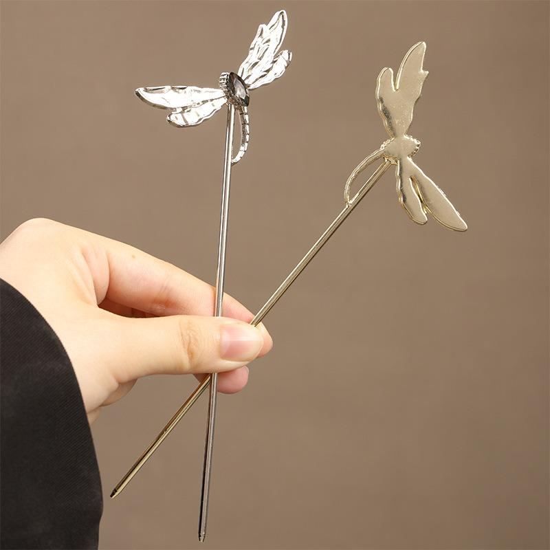 Playful Cute Three-dimensional Dragonfly Women's Hair Hairpin Niche Fashion Hair Accessory Suitable for Various Hairstyles