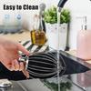 4.5 Quart 5 Qt Whip Attachment Heavy Duty Heavy Cream Beater Balloon Whisk for K45WW Mayonnaise