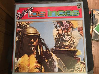 LP Record LOS INCAS  Reflection 18 FDX7014 PHILIPS Japan Obi CountryFolk Used