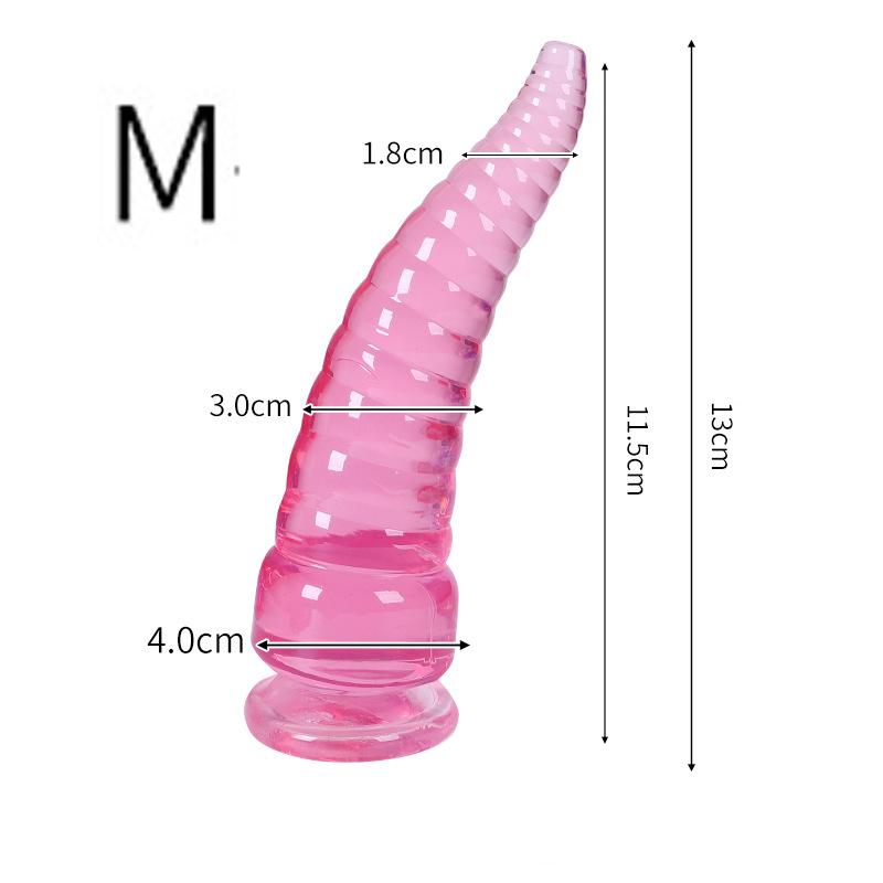 Octopus Tentacle Dildo Anal Plug Butt Dilator with Big Suction Cup Sex Toys for Women Men Anus Expander Prostate Massage