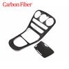 Carbon Fiber ABS Center Console Decoration Panel Cover Trim For C Class W205 - For GLC Class X253  Car Accessories