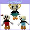 Brinquedo de Pelúcia Aventura Cabeça de Xícara Cuphead Para Crianças 9 pol.
