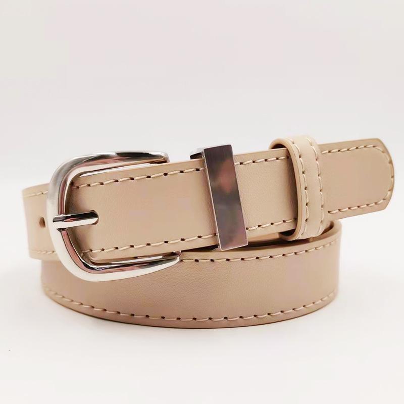 New Simple and Versatile Decorative Belt Korean Fashion Belt Clothing with Belt for Women