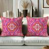 Vikama Bohemian Paisley Floral Mandala Pillowcase Elegant Home Decor For Living Room Bedroom Sofa