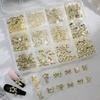 Manicure Accessories Nail Glitter Jewelry Mixed Shape DIY Nail Art Decorations  Dating