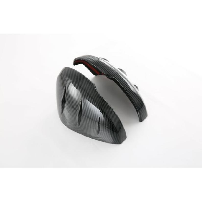 ABS Rearview Carbon Fiber Cover Cup Mirror Trim For - Honda Civic Sedan