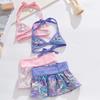 Fishscale Pattern Pets Swimsuits Sexy Dog Beach Skirt Pet Supplies Kitten Skirts for Puppy Cat
