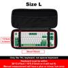 Portable EVA Hard Shell Keyboard Storage Bag Large Capacity Thickened Waterproof Protective Case For Mechanical Gaming Keyboard