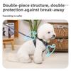 Pet Chest and Shoulder Strap Vest Style, Suitable for Both Cats and Dogs, Breathable Dog Shoulder Strap, Anti-escape Dog Leash