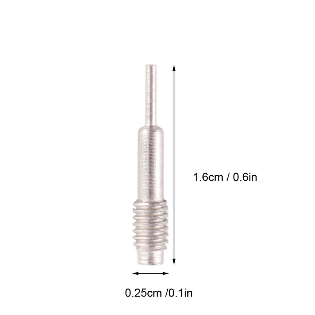 10pcs Watch Strap Adjuster Needle Watch Band Link Pin Remover Tool (Silver)