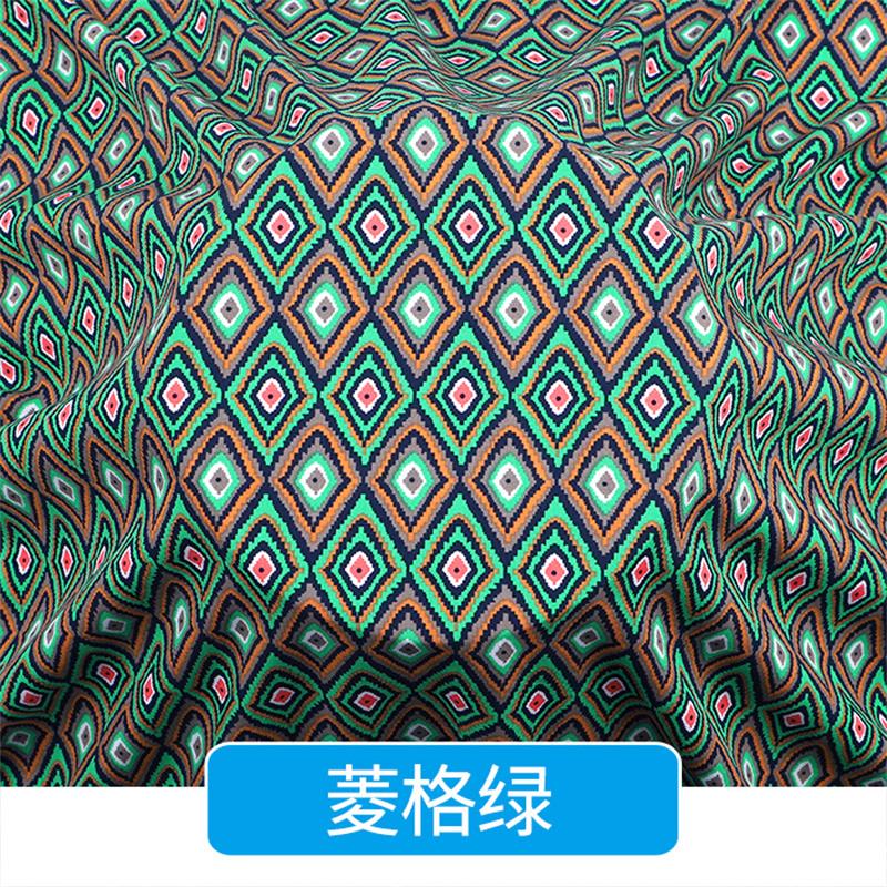 Mulberry Cotton Pajamas Fabric Artificial Cotton Silk Rayon Printing Cotton Fabric Spot Baby Summer