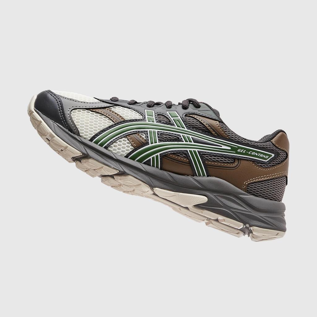 Asics Running Kids Contend Series Synthetic Leather Fashion Comfortable Soft Sole Versatile Lightweight Shock Absorption Running Shoes 1014A371-024