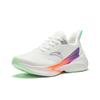 Anta Running Series Poison Spike Comfortable Simple Non-Slip Wear-Resistant Low-Top Casual Running Shoes Women sneaker White Purple Green 922435502-2