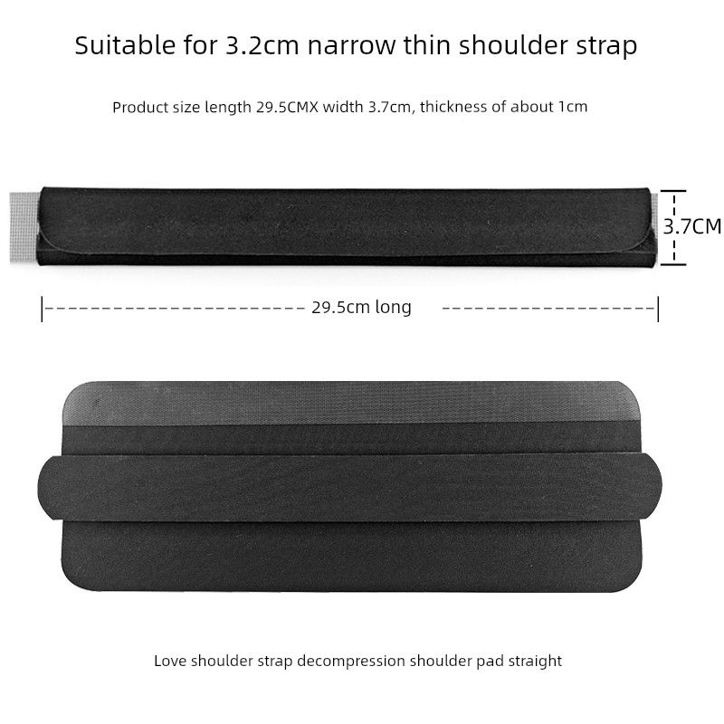 

Pressure-Reducing Shoulder Strap Shoulder Pad Backpack Backpack Schoolbag Crossbody Bag Strap Narrow Padded Shoulder Bag Shoulder Strap Pad